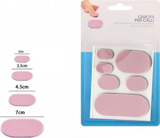Confezione-6pz-Cerotti-Misti-Per-Calli-Protezione-Cura-Piedi-53494a-Gel-Silicone