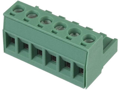 Connettore 6 Poli Femmina Ad Innesto Passo 5,08Mm Stufe a Pellet 14709005