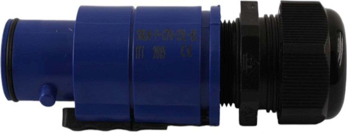 Connettore-ad-alta-potenza-Snaplock-maschile-di-tipo-Plug-1000VAC-250A-blu-ITT-CANNON