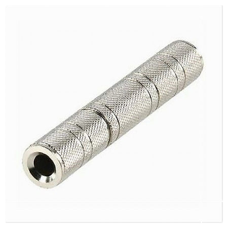 Connettore Aux 6.35mm Femmina/femmina Stereo Audio Adattatore Accoppiatore C-092