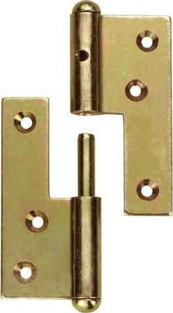 CONNEX---CERNIERE-SFILABILI-DESTRA---ZINCATE-GIALLO---1-PZ.---80-MM.