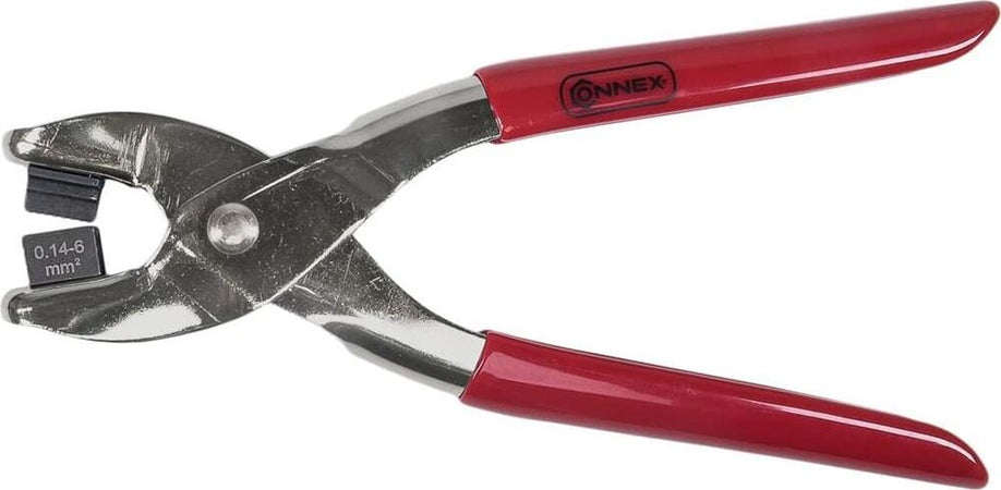 CONNEX---PINZA-PER-CAPICORDA-0,14-6MM---IMPUGNATURA-IN-PLASTICA-COLORE-ROSSO