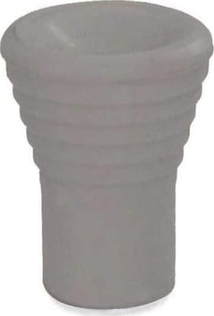 CONNEX---POMOLO-IN-PLASTICA-RIGATO-15MM-GRIGIO