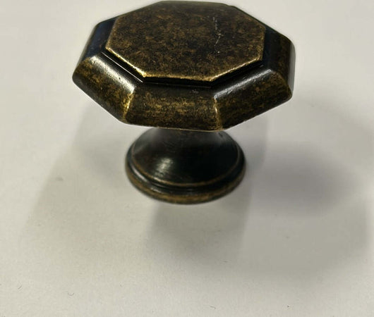 CONNEX---POMOLO-OTTAGONALE-OTTONE-ANTICATO-DIAMETRO-38MM