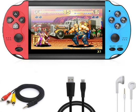 Console-con-più-di-1000-giochi-schermo-4,3''-tf-card-cuffie-e-funzione-multifunzione-lettore-mp3-tv-video