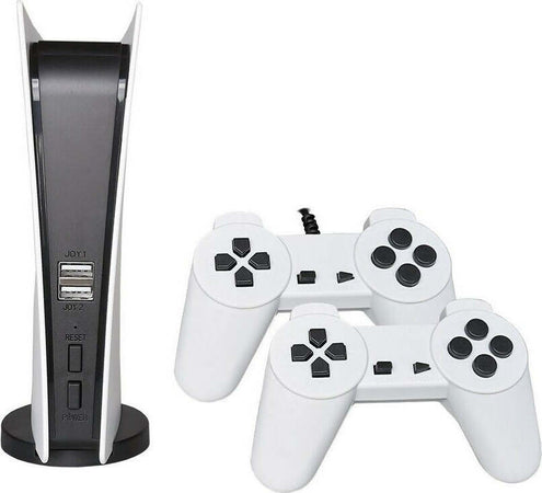 Console-game-station-5-con-300-giochi-integrati-2-controller-cablati-facile-connessione-tv