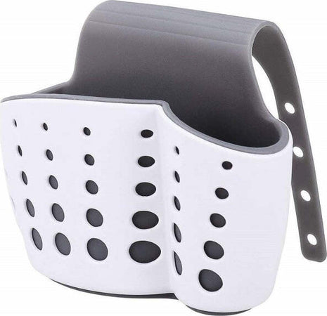 Contenitore-Con-Gancio-Regolabile-Spugna-Detersivo-Plastica-Portaoggetti-Lavello