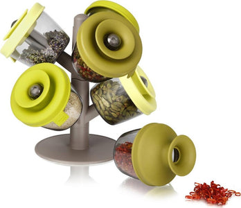 CONTENITORE PORTA SPEZIE ORGANIZER 6 BARATTOLI POP UP SPICE RACK ALBERO VITA Casa e cucina/Organizzazione interni/Contenitori e barattoli da cucina/Dosatori e contenitori/Barattoli portaspezie Trade Shop italia - Napoli, Commerciovirtuoso.it