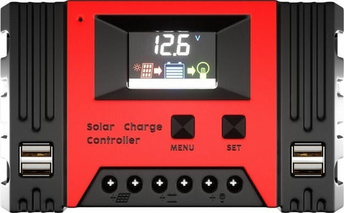 Controller-Regolatore-40A-Di-Carica-Batteria-del-pannello-solare-12V/24V-PWM