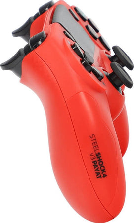 CONTROLLER-WIRELESS-STEELDIGI-V3-PAYAT-RED-(ROSSO)-PS4-USATO