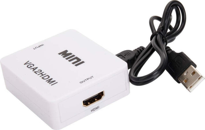 CONVERTITORE ADATTATORE MINI VGA A HDMI FULL HD VIDEO 1080P AUDIO PER PC LAPTOP Elettronica/Home Cinema TV e video/Accessori/Cavi/Cavi HDMI Trade Shop italia - Napoli, Commerciovirtuoso.it