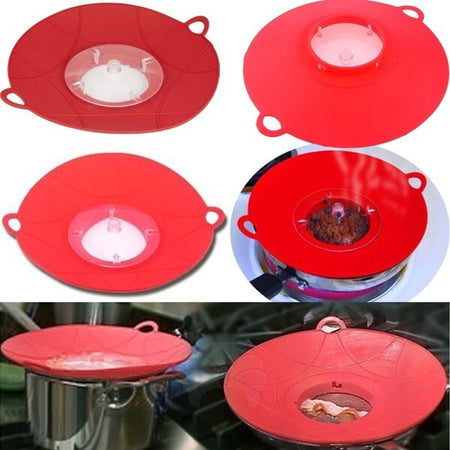 Coperchio In Silicone No Fuoriuscite Acqua Bollitura Ebollizione Per Pentole Casa e cucina/Pentole padelle e pirofile/Coperchi/Coperchi per padelle Trade Shop italia - Napoli, Commerciovirtuoso.it