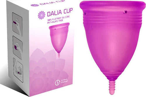 Coppetta Mestruale Assorbente Interno Riutilizzabile in Silicone Rosa Dalia Cup senza Ftalati Protezione Mestruazioni 12h Salute e cura della persona/Igiene intima/Coppe mestruali Kondorama - Martinsicuro, Commerciovirtuoso.it