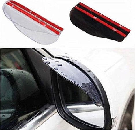 Coppia-Deflettori-Protezione-Specchietti-Retrovisori-Antipioggia-Adesivo-Auto-Ombra