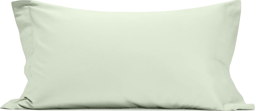 Coppia Di Federe A 2 Volani In Raso Di Puro Cotone Verde Chiaro Set Federe 2 Pz. Federa Tinta Unita In Raso 100% Made In Italy Casa e cucina/Tessili per la casa/Biancheria da letto/Lenzuola e federe/Federe Vanita di raso - Sesto San Giovanni, Commerciovirtuoso.it