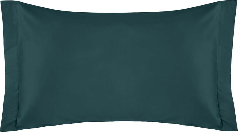 Coppia di federe a 2 volani in Raso di puro cotone Verde Smeraldo Casa e cucina/Tessili per la casa/Biancheria da letto/Lenzuola e federe/Federe Vanita di raso - Sesto San Giovanni, Commerciovirtuoso.it