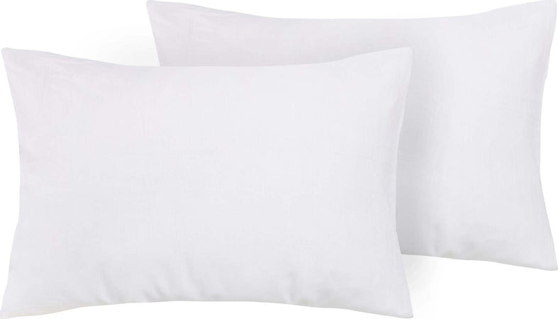 Coppia Di Federe In Puro Lino Stone Washed Bianco Casa e cucina/Tessili per la casa/Biancheria da letto/Lenzuola e federe/Federe Vanita di raso - Sesto San Giovanni, Commerciovirtuoso.it