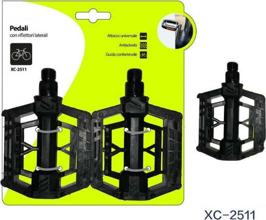 Coppia-Di-Pedali-Bicicletta-Con-Riflettori-Laterali-Attacco-Universale-Xc-2511
