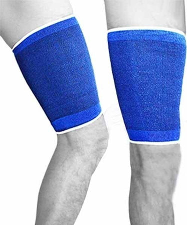 Coppia Fascia Elastica Supporto Per Coscia Polpacci Anallergico E Lavabile Salute e cura della persona/Prodotti e apparecchiature mediche/Supporti imbracature e sollevatori/Supporti per gambe e piedi/Supporti coscia Trade Shop italia - Napoli, Commerciovirtuoso.it