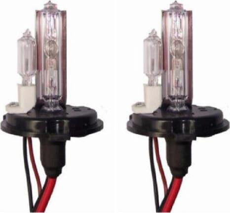 Coppia-Lampade-Bulbi-Kit-Xeno-H4-2-Lampadina-Auto-Luce-Ricambio-Anabbagliante