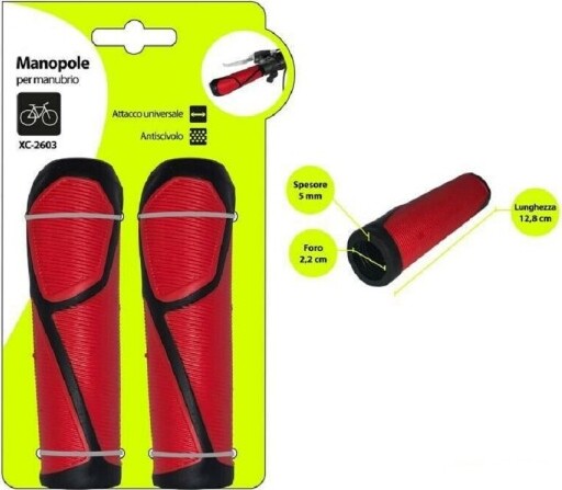 Coppia-Manopole-Per-Manubrio-Sterzo-Bicicletta-Universale-Antiscivolo-Xc-2603