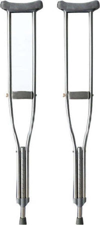Coppia-Stampelle-Sottobraccio-Stampella-In-Alluminio-Regolabile-Lega-Leggera