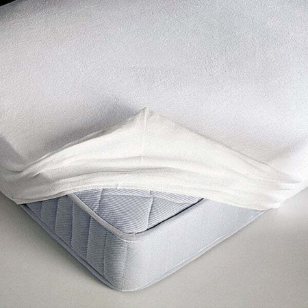 Copri-Materasso-Spugna-Idrorepellente-Assorbente-Traspirante-Letto-90x195-Cm