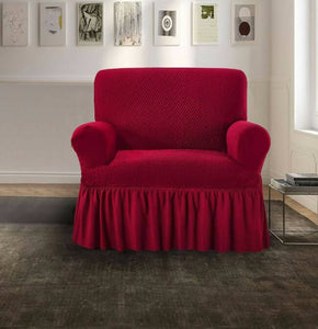 Copri Poltrona 1 Posto Tres Jolie Copripoltrona Tinta Unita Colorata In Tessuto Jacquard Elasticizzato Casa e cucina/Arredamento/Soggiorno/Accessori per poltrone e divani/Fodere copripoltrona Puleo Casa - Palermo, Commerciovirtuoso.it