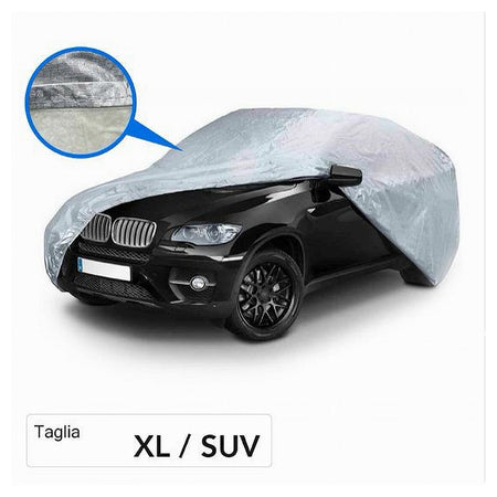 Copriauto Impermeabile Telo Suv Protegge Sole Pioggia Neve Sporco Tg.xl Cop-suv-xl