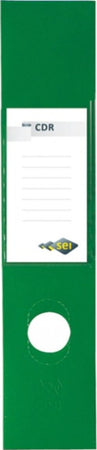Copridorso CDR - PVC autoadesivo - verde - 7 x 34 5 cm - Sei Rota - conf. 10 pezzi Cancelleria e prodotti per ufficio/Archivio ufficio e accessori per scrivania/Raccoglitori e accessori per raccoglitori/Divisori per raccoglitori Eurocartuccia - Pavullo, Commerciovirtuoso.it