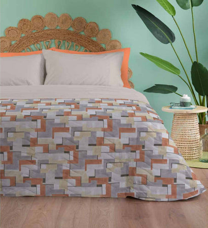 Copriletto trapuntato block con trapuntatura ondina singolo – Maè , Via roma 60