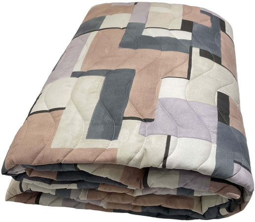 Copriletto trapuntato block con trapuntatura ondina singolo – Maè , Via roma 60