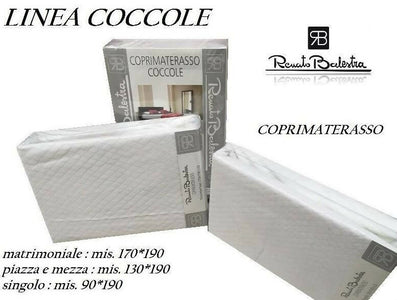 Coprimaterasso matrimoniale o singolo in spugna jacquard renato balestra tessuto morbido jersey multi estensibile Casa e cucina/Arredamento/Camera da letto/Materassi e basi letto/Coprimaterassi e protezioni Puleo Casa - Palermo, Commerciovirtuoso.it