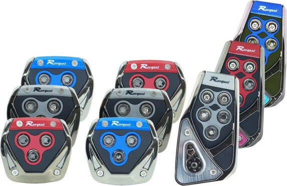 Copripedali Antiscivolo Auto Sportivi Pedana Freno Pedale 3pz Universali Auto e Moto/Parti per auto/Allestimenti interni/Pedali Trade Shop italia - Napoli, Commerciovirtuoso.it