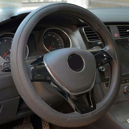 Coprivolante-7222-Nero-42cm-Con-Presa-Comfort-Per-Volante-Auto-In-Gomma-Air-grip
