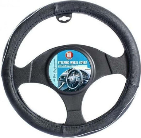 Coprivolante-Universale-Auto-In-Ecopelle-Copertura-Sterzo-Macchina-Camper-38-Cm