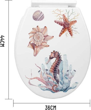 Copriwater-Universale-In-Plastica-Super-Resistente-44x36cm-Decorazioni-Marine