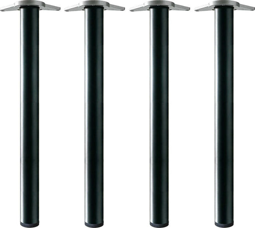 CORBRICO---KIT-4-GAMBE-PER-TAVOLO-IN-FERRO-CON-PIASTRA-NERO-CM73
