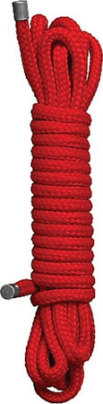 Corda Bondage Rossa Ouch! Corda Da Bondage Intrecciata Rossa A 16 Capi In Nylon 10 metri Salute e cura della persona/Erotismo e contraccezione/Bondage/Corde Kondorama - Martinsicuro, Commerciovirtuoso.it