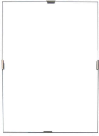 Cornice-A-Giorno-30-X-35cm-In-Crilex-Cornici-Portafoto-Puzzle-Poster-Foto-Stampe