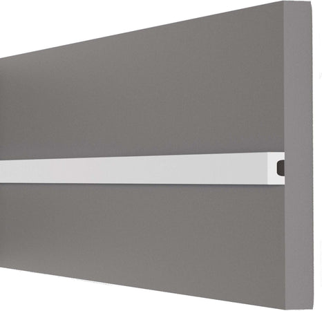 Cornice decorativa battiscopa in duropolimero 2000x25x13mm Fai da te/Prodotti per la costruzione/Materiali da costruzione/Pavimenti/Materiali per pavimenti/Battiscopa Led Mall Home - Napoli, Commerciovirtuoso.it