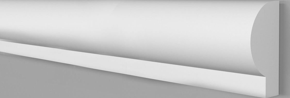 Cornice decorativa per pareti in duropolimero 2000x25x11mm Fai da te/Prodotti per la costruzione/Materiali da costruzione/Pavimenti/Materiali per pavimenti/Battiscopa Led Mall Home - Napoli, Commerciovirtuoso.it
