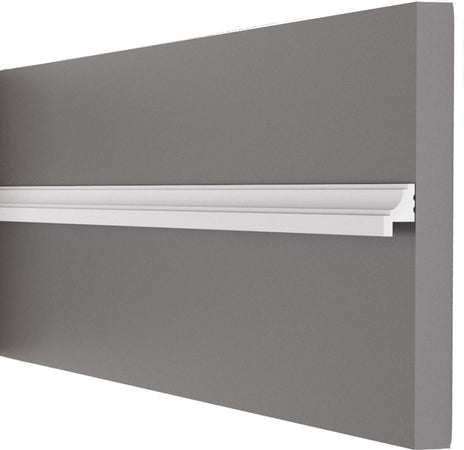 Cornice decorativa per pareti in duropolimero 2000x28x18x12mm Fai da te/Prodotti per la costruzione/Materiali da costruzione/Pavimenti/Materiali per pavimenti/Battiscopa Led Mall Home - Napoli, Commerciovirtuoso.it