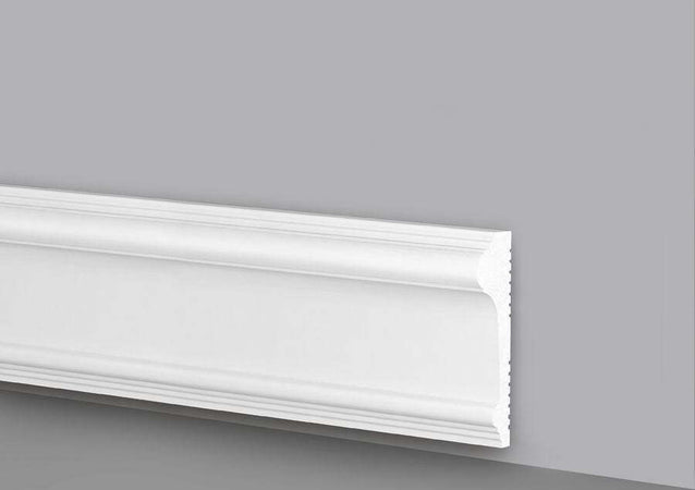 Cornice decorativa per pareti in duropolimero 2000x60x16mm Fai da te/Prodotti per la costruzione/Materiali da costruzione/Pavimenti/Materiali per pavimenti/Battiscopa Led Mall Home - Napoli, Commerciovirtuoso.it