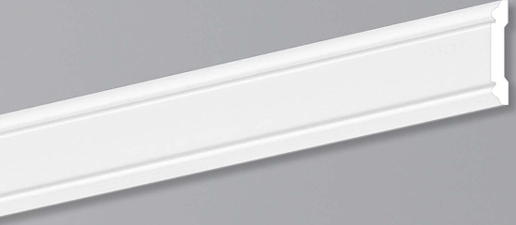 Cornice decorativa per pareti in duropolimero 2000x60x8mm Fai da te/Prodotti per la costruzione/Materiali da costruzione/Pavimenti/Materiali per pavimenti/Battiscopa Led Mall Home - Napoli, Commerciovirtuoso.it