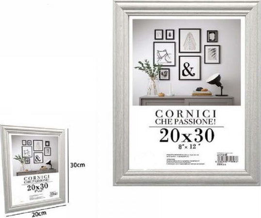 Cornice-Fotografie-Quadri-Tele-Poster-Portafoto-20-X-30-Cm-Modello-Silver-71618