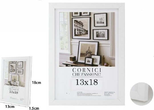 Cornice-Per-Foto-Fotografie-Quadri-Tele-Poster-Portafoto-13-X-18-Cm-Bianca-63146