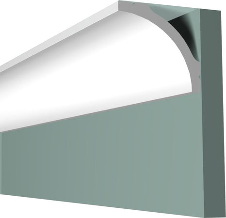 Cornice Soffitto per interni in duropolimero 2000x80x80mm Fai da te/Prodotti per la costruzione/Materiali da costruzione/Infissi/Modanature Led Mall Home - Napoli, Commerciovirtuoso.it