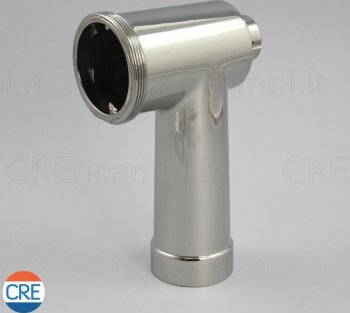 Corpo-Convogliatore-Cromato-Tritacarne-per-0149-(Seconda-Versione)