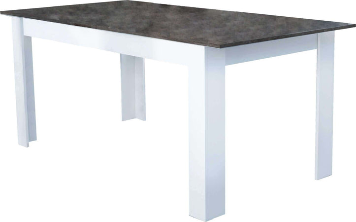 COSTANZO---tavolo-da-pranzo-160/200x90x75-h-Rovere-grigio-Milani-Home